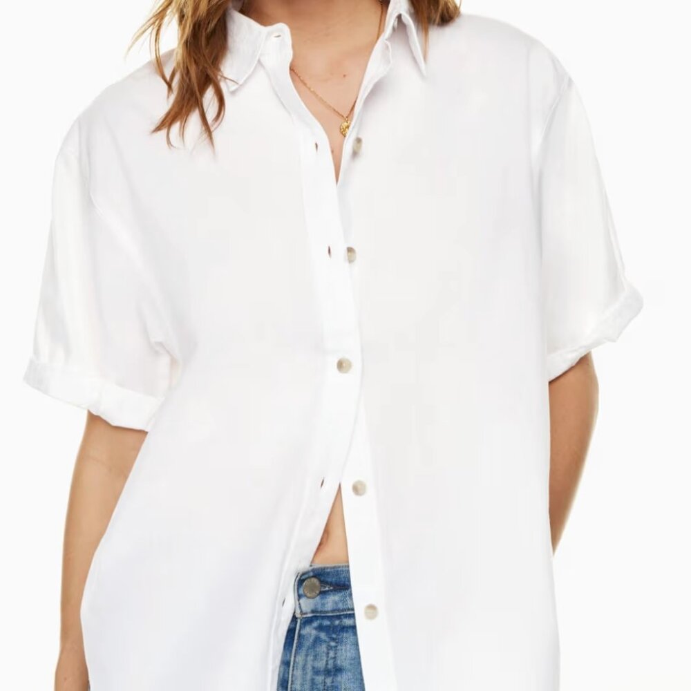 Denim Forum the jane shirt Short-sleeve button-up shirt